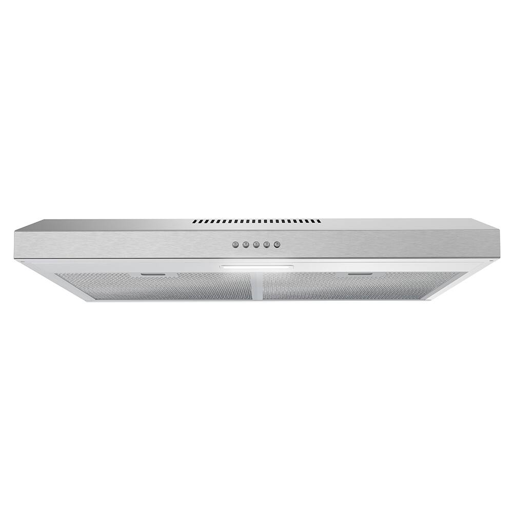 Streamline - 30 inches - Externally Vented - Under cabinet Range Hood - Brushed Stainless Steel