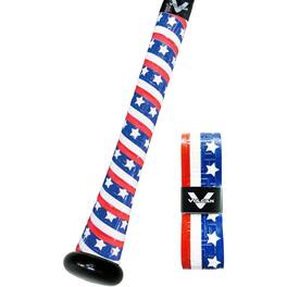 Vulcan - USA Series 1.75mm Ultralight Polymer Bat Grip Tape Wrap - Stars & Bars