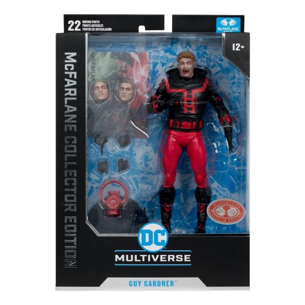 MOVING PARTS 22 PRINTS ARTICULES PUNTOS DE ARTICULACIÓN  
McFARLANE 12+  
McFARLANE COLLECTOR EDITION  
DC MULTIVERSE  
GUY GARDNER
