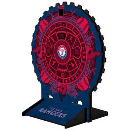 Fan Creations - Texas Rangers Aztec Circle Desk Calendar - Multicolor