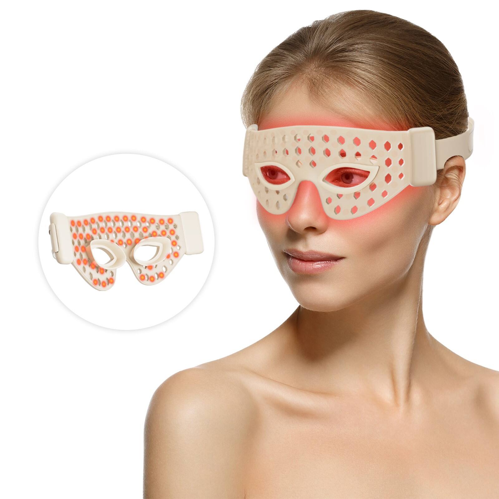 Alt View 5. Numiere - Feather Anti-Aging Skincare LED Eye Mask - Nude.