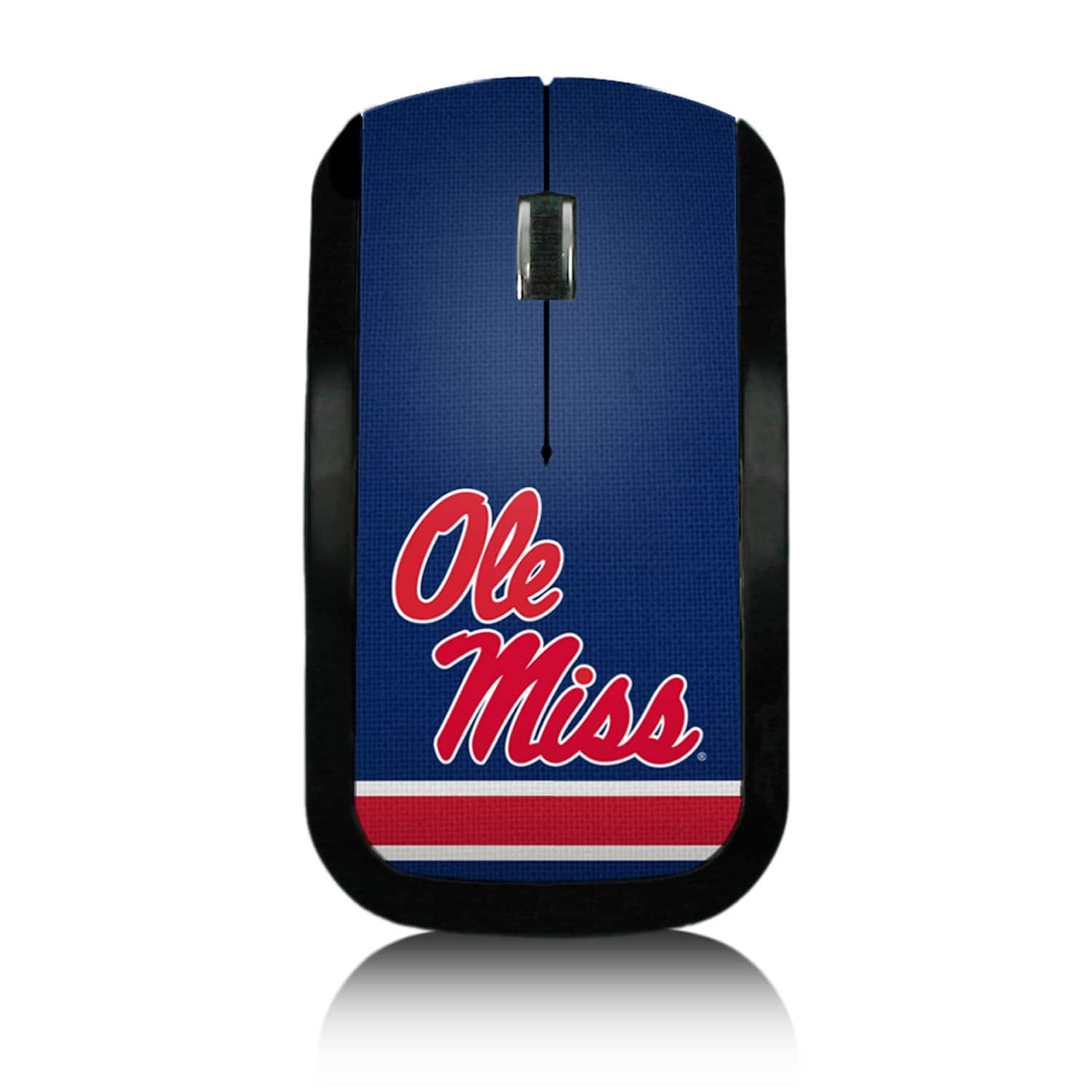 Keyscaper - Ole Miss Rebels Wireless USB Computer Mouse - Wireless - Multicolor