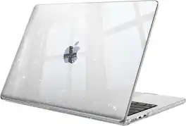 Fintie - Case for MacBook Air 13.6 Inch A2681 A3113 A3240 A3449 with M2 M3 M4 M5 Chip(2022-2026 Release) Snap On Hard Shell Cover - Glittering Clear
