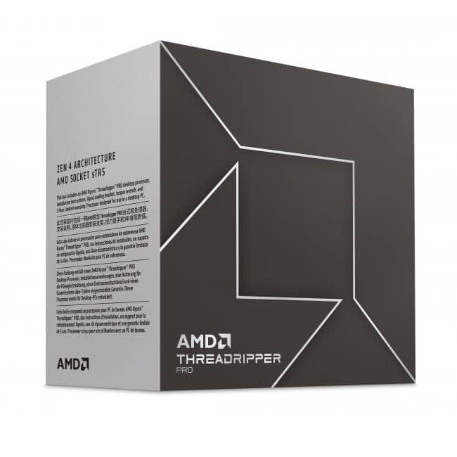 新品未使用AMD Ryzen Threadripper PRO 7945WX AMD Ryzen Threadripper PRO 7985WX Processor 64 CPU Cores & 128
