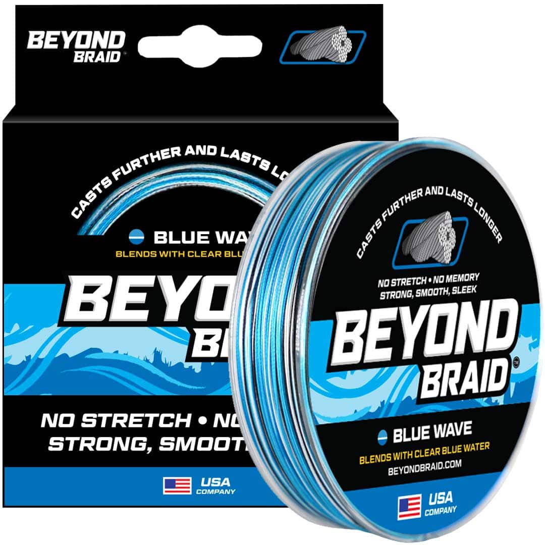 Beyond Braid - 2000 Yards 50lb - Blue Wave