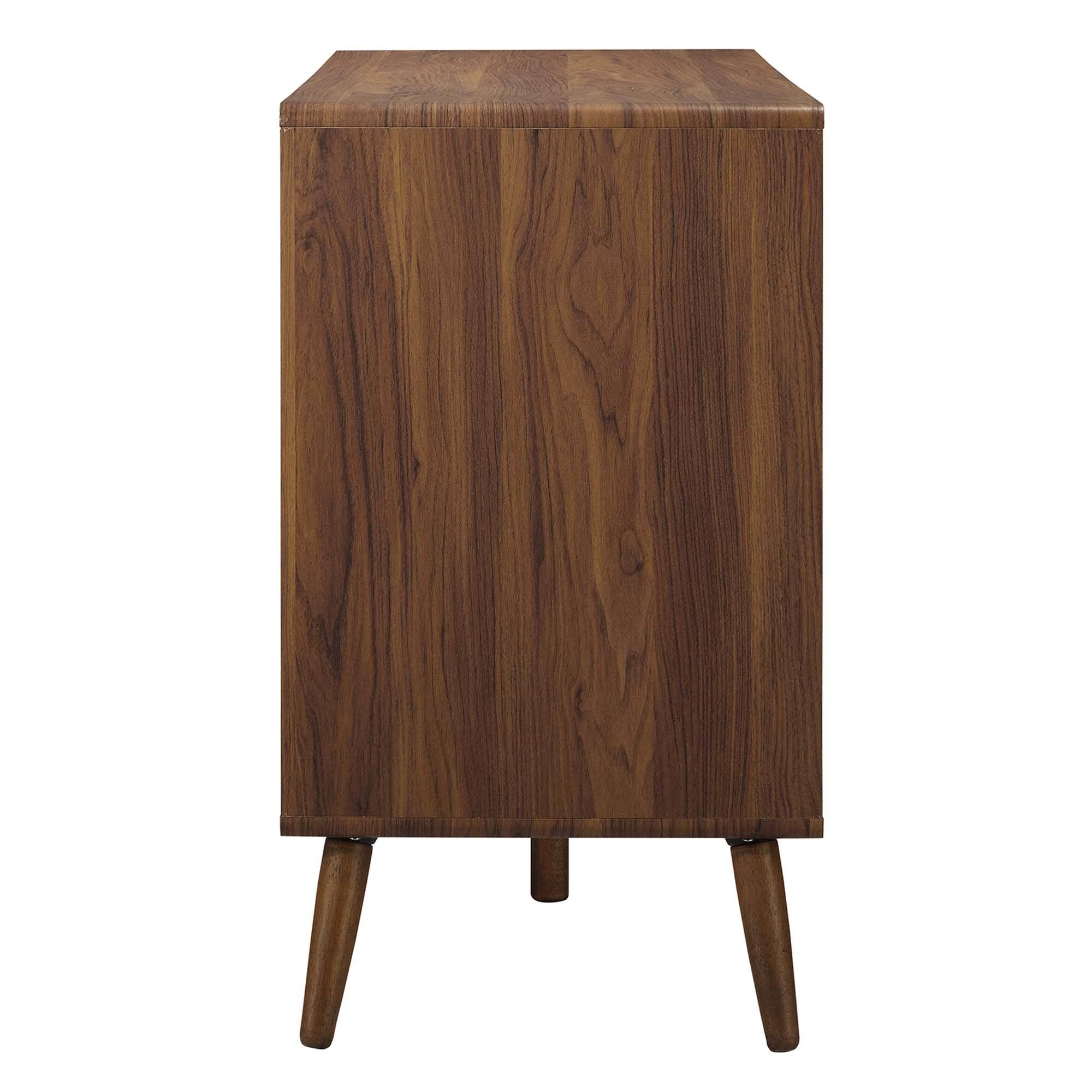 Alt View 1. Modway - Transmit 47" Dresser by Modway - Walnut White.