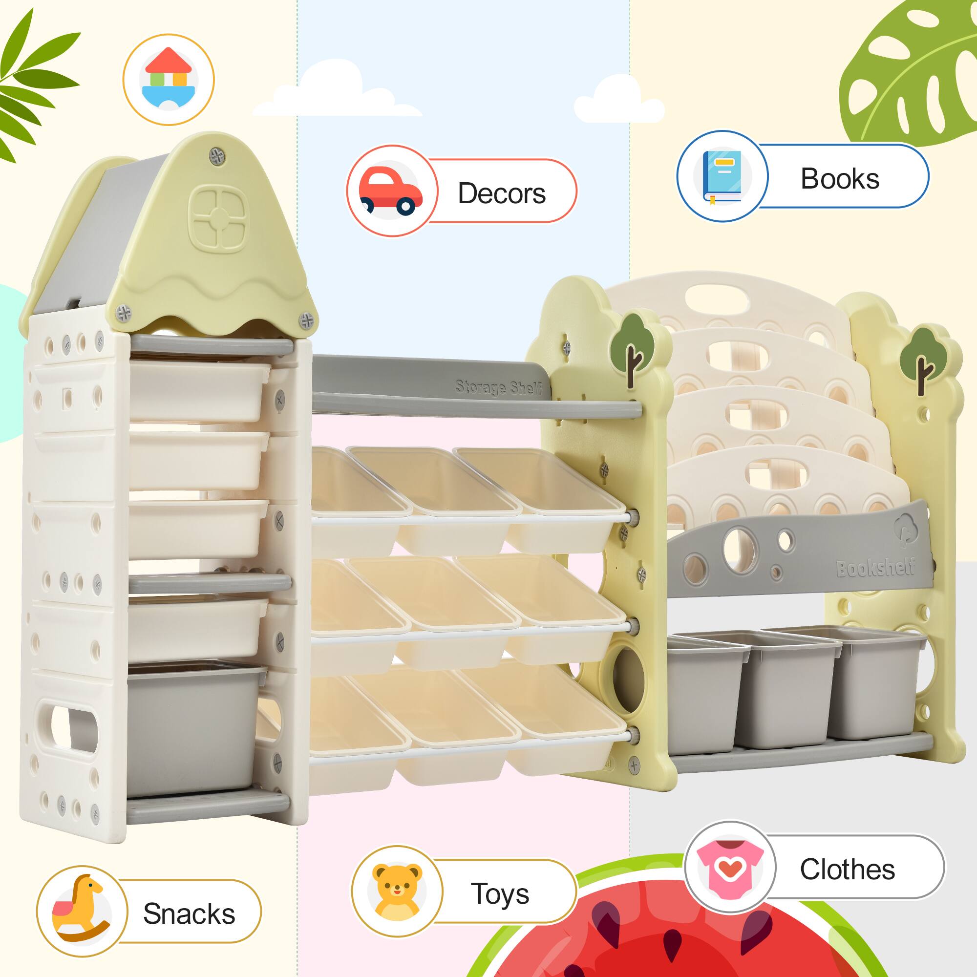 - Decors
- Books
- Snacks
- Toys
- Clothes