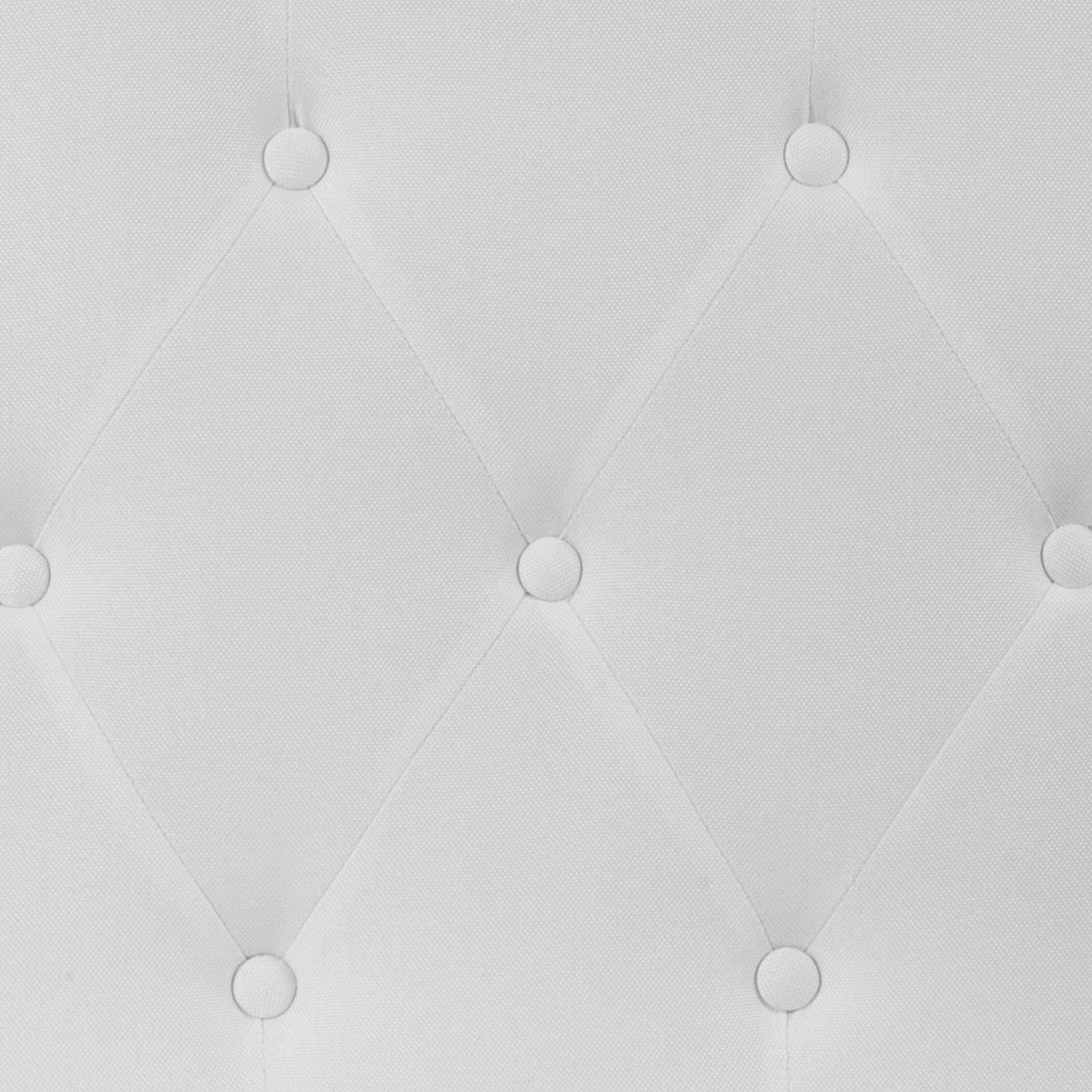 Alt View 9. Emma + Oliver - Arched Button Tufted Upholstered Headboard - White.