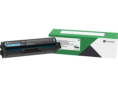 Lexmark - C341XC0 Extra High Yield Toner Cartridge, Prints Up to 4,500 Pages - Cyan