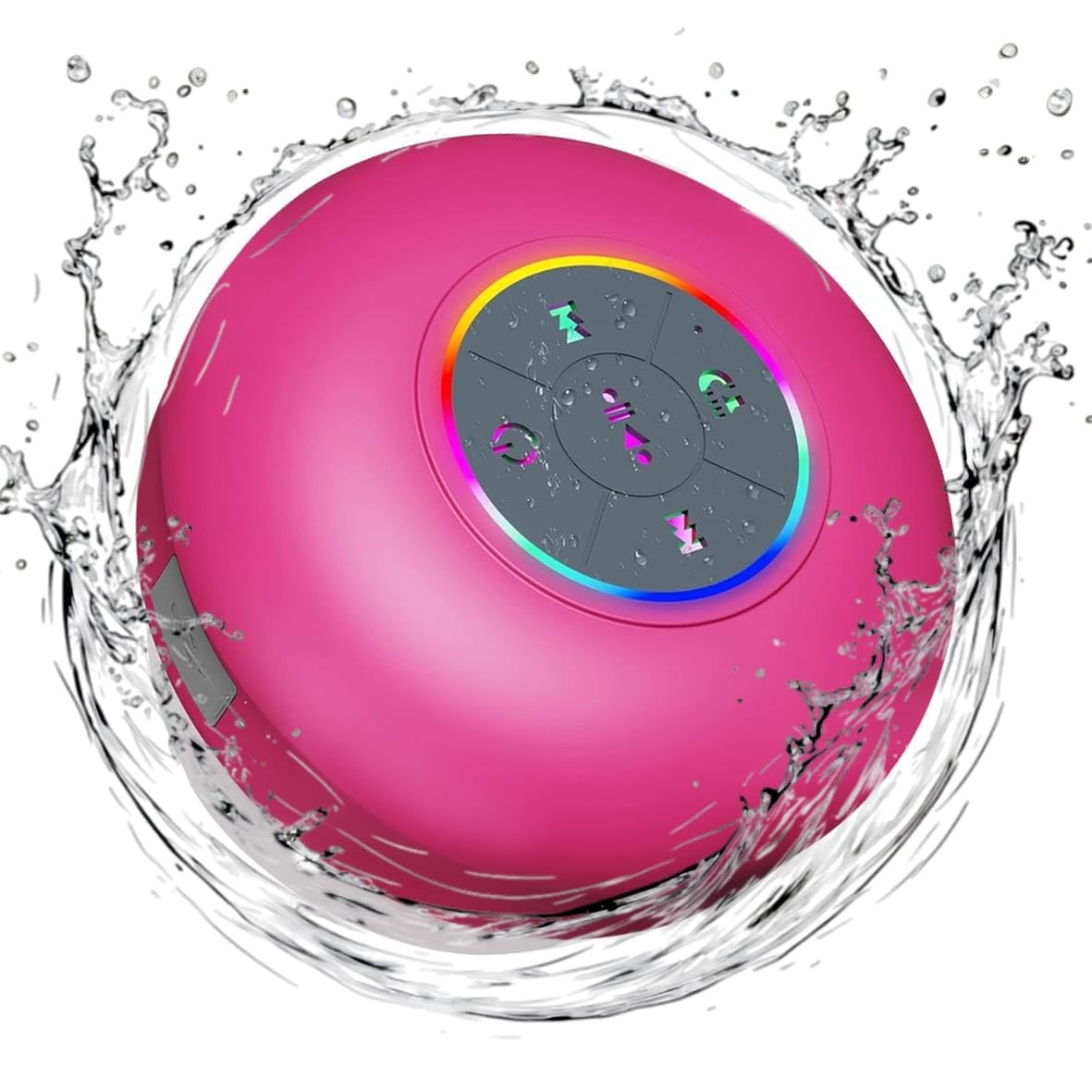 Cozy Serene Led Shower With Led Portable Wireless Mini Mic & Suction ...