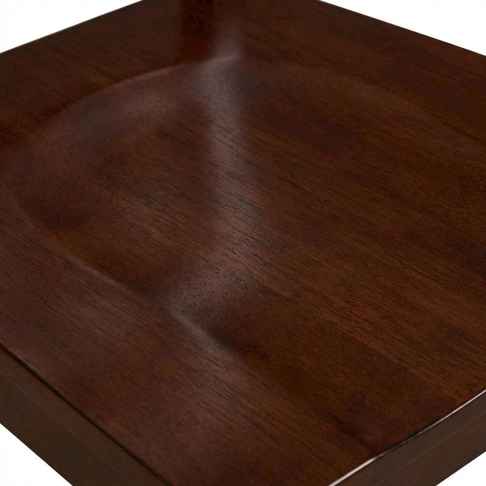 Alt View 3. East West Furniture - Dining Chair Mahogany - Brown.