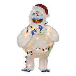 ProductWorks - 48 Inch Bumble Pre-Lit Christmas Yard Ornament Holiday Decoration - Multicolor