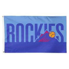 WinCraft - Colorado Rockies 2025 City Connect 3' x 5' Single-Sided Deluxe Flag - Multicolor