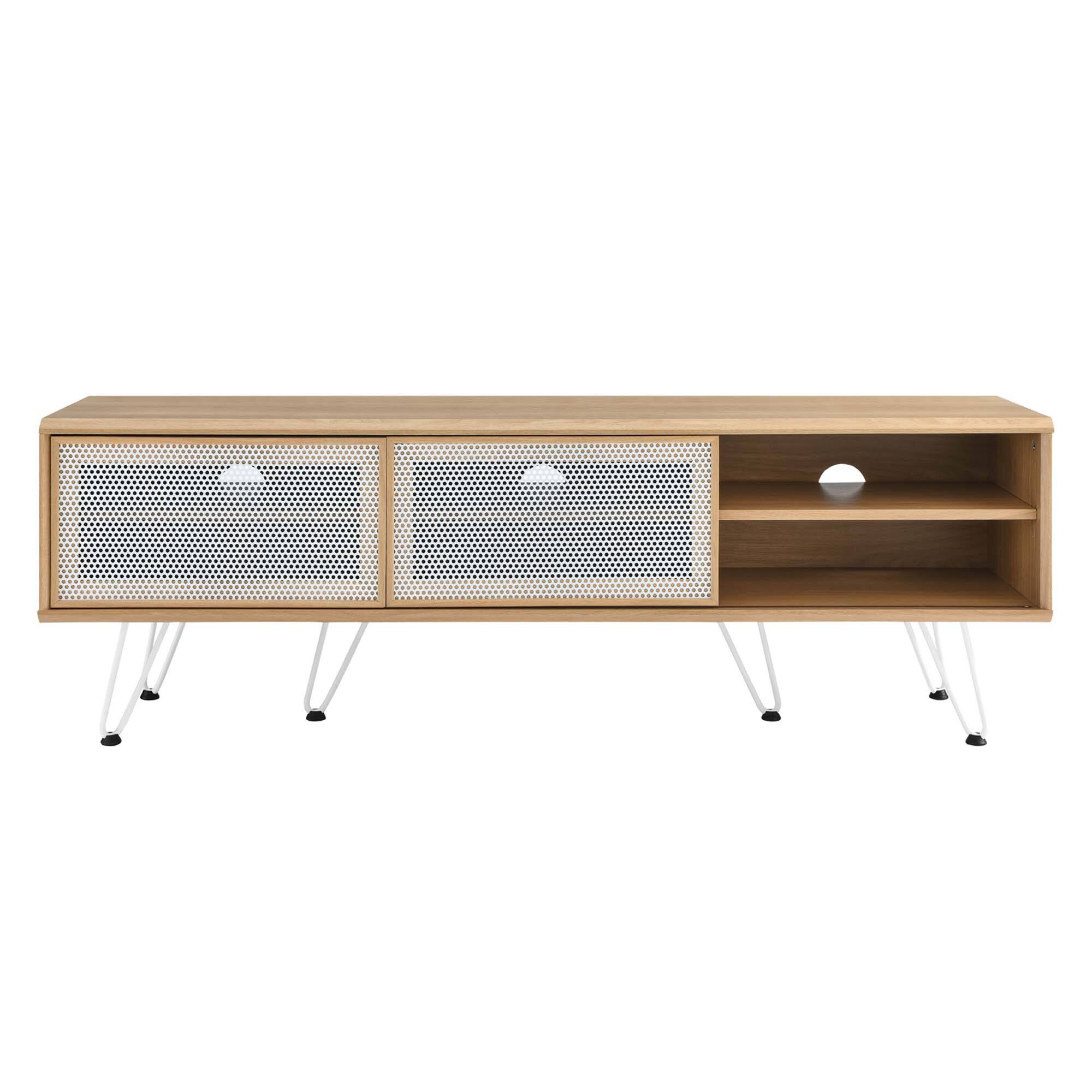 Alt View 1. Modway - Nomad 59" TV Stand by Modway - Oak.