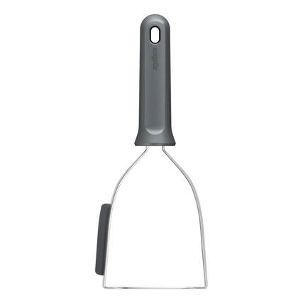 Front. Zyliss - Stainless Steel Potato Masher - Grey.