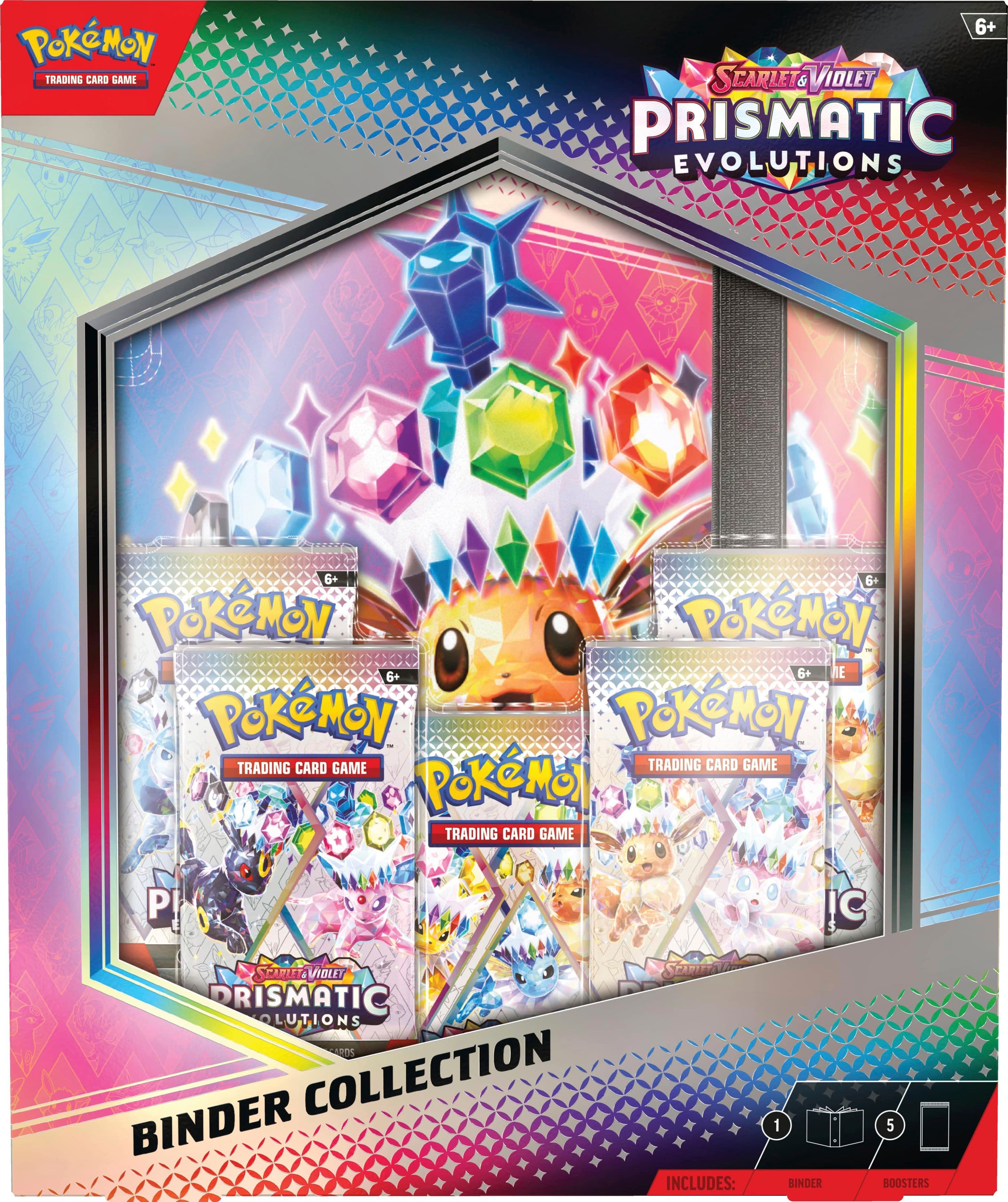 Pokémon Trading Card Game: Scarlet & Violet Prismatic Evolutions Binder 