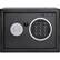 Alt View 13. Barska - Digital Keypad Home & Office Steel Security Safe Lock Box with Deadbolts - 0.22 Cu Ft Compact - Black.