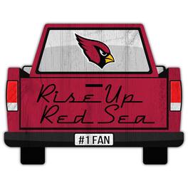 Fan Creations - Arizona Cardinals 12'' x 12'' Truck Back D-cor - Multicolor