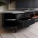 Back. VAUXHILL & CO. - Avara TV Console 100 inch Electric Fireplace TV Stand and Modern Entertainment Center for Living Room Black - Black.