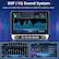 DSP / EQ Sound System
Making the bass fuller, the treble smoother and midrange richer
Sound: Music
EQ
Surround
Subwoofer
08:03
08:09
08:07
Front left mode
Front right mode
Passenger mode
Full vehicle mode
DSP
ASP
Balance
VOL
MENU
NAV
BACK
BAND
MODE
TUN
ASP
Balance
