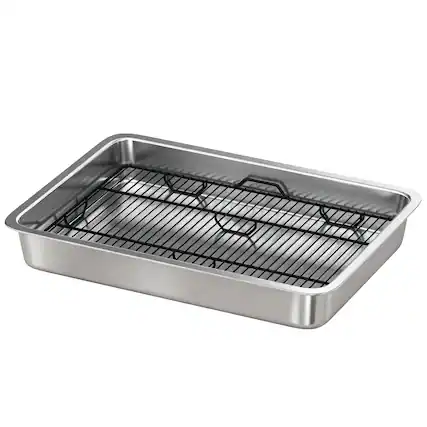 Front. Pawhut - Potty Tray Stainless Steel for Small and Medium Dogs, Dog Training Tray for Porch, Bathroom, Balcony - Silver.