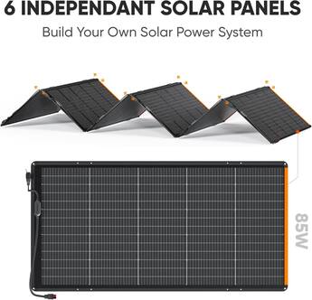 Jackery SolarSaga 500X Foldable High Power Output 500w Solar Panel Jackery SolarSaga 500X Foldable High Power Output 500w Solar Panel