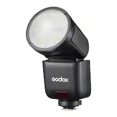 Front. Godox - Godox On-Camera Flash for Sony - 2.4G Wireless System, Touchscreen (Black).