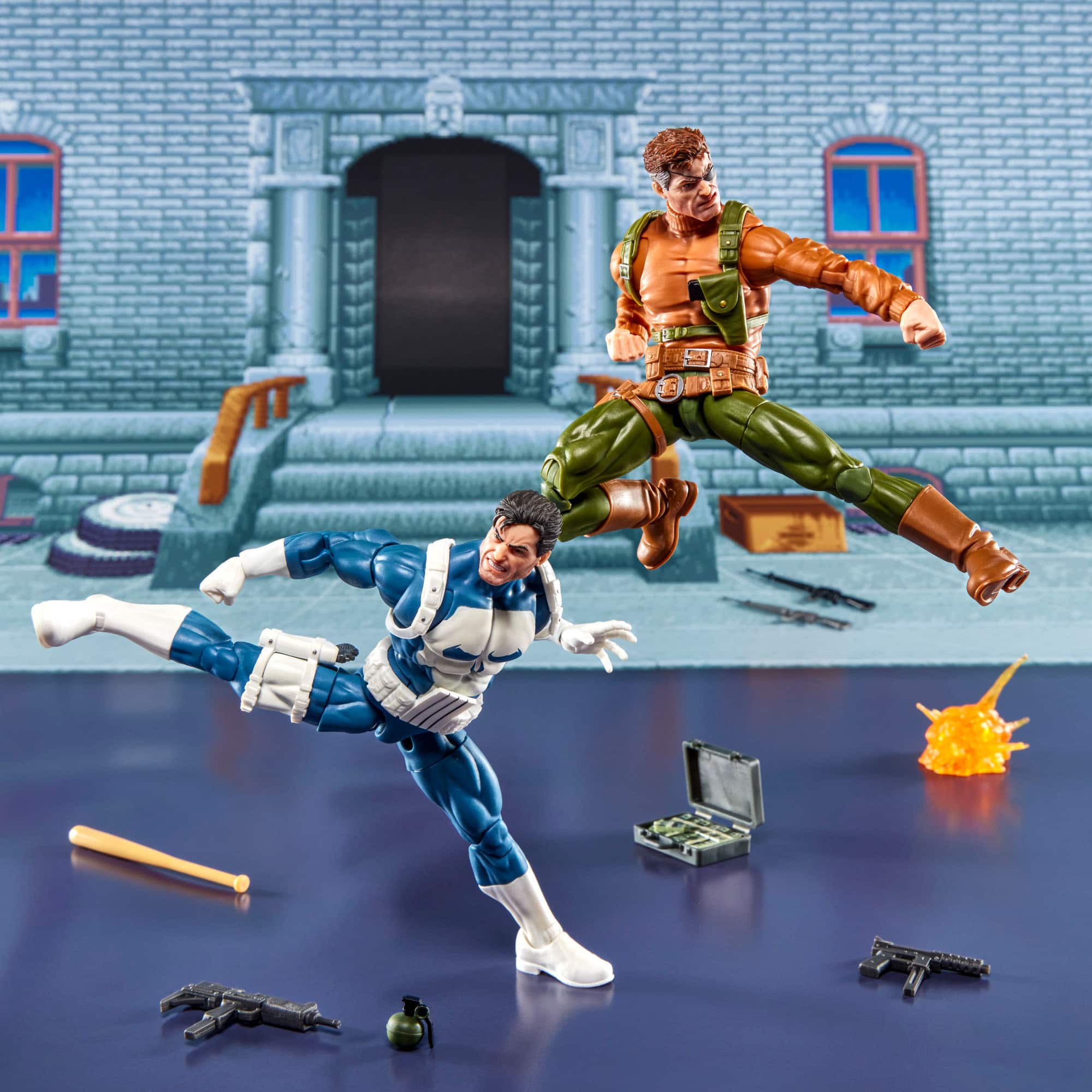 Marvel - Legends Series Gamerverse Punisher and Nick Fury Ac