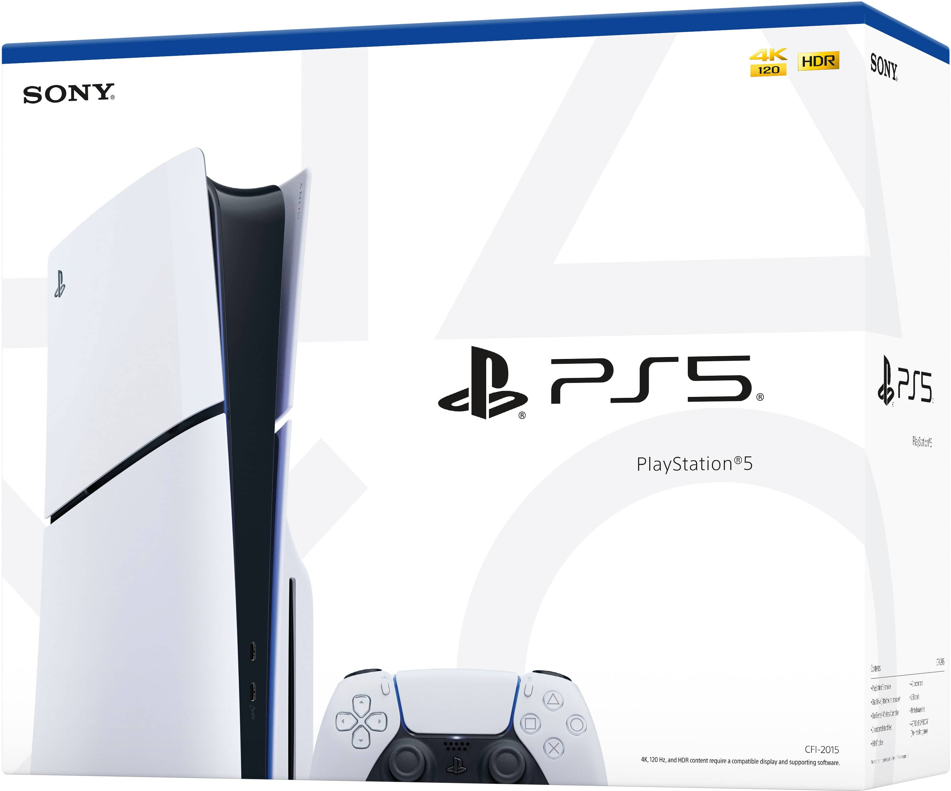 Sony PlayStation 5 Slim Console White 1000039671 - Best Buy