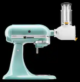 KitchenAid - Value Bundle Artisan® Series 5 Quart Tilt-Head Stand Mixer with - Aqua Sky