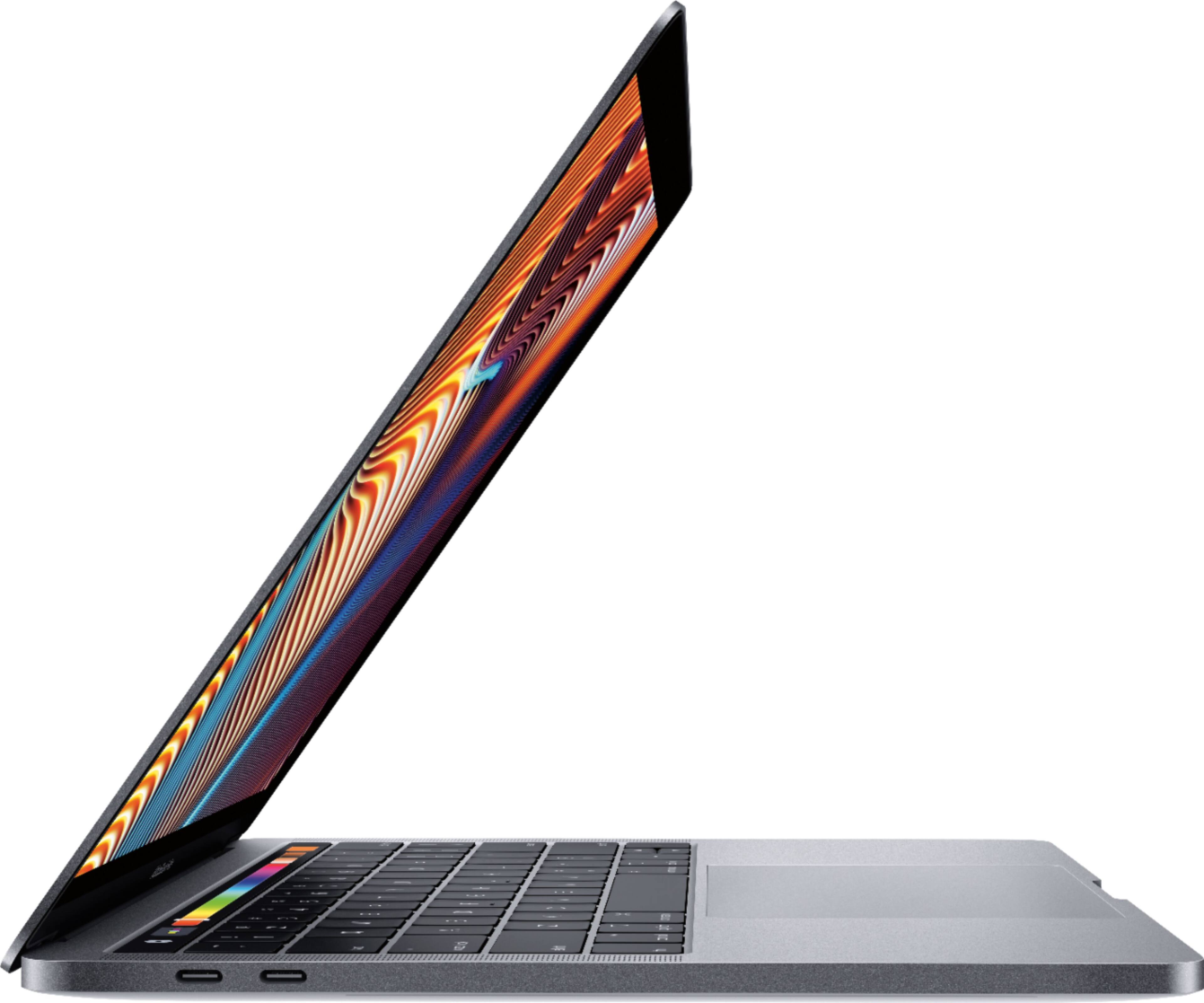 Alt View 1. Apple - Apple MacBook Pro 13.3" Certified Refurbished - Touch Bar - Intel Core i5 3.1GHz with 8GB Memory - 512GB SSD - Space Gray.