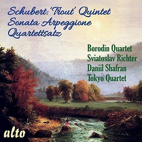 Schubert / Richter,Sviatoslav / Shafran,Daniil - Trout Quintet / Sonata Arpeggione / Quartettsatz   - COMPACT DISCS [CD] price history on PriceWatchPro