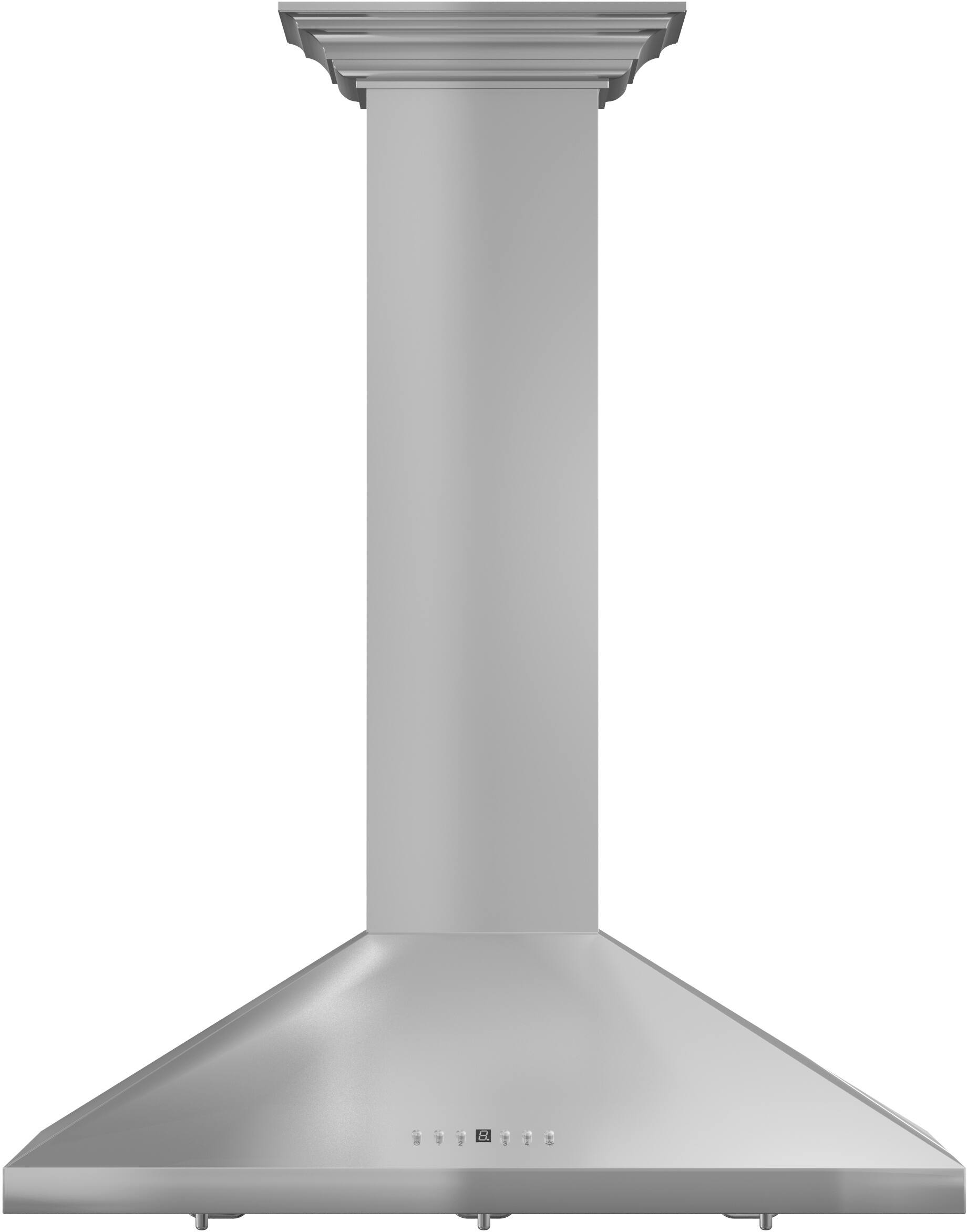 Alt View 12. ZLINE - ZLINE 30 in. Convertible Vent Convertible Vent Wall Mount Range Hood in Stainless Steel with Crown Molding (KL2CRN-30) - Stainless steel.