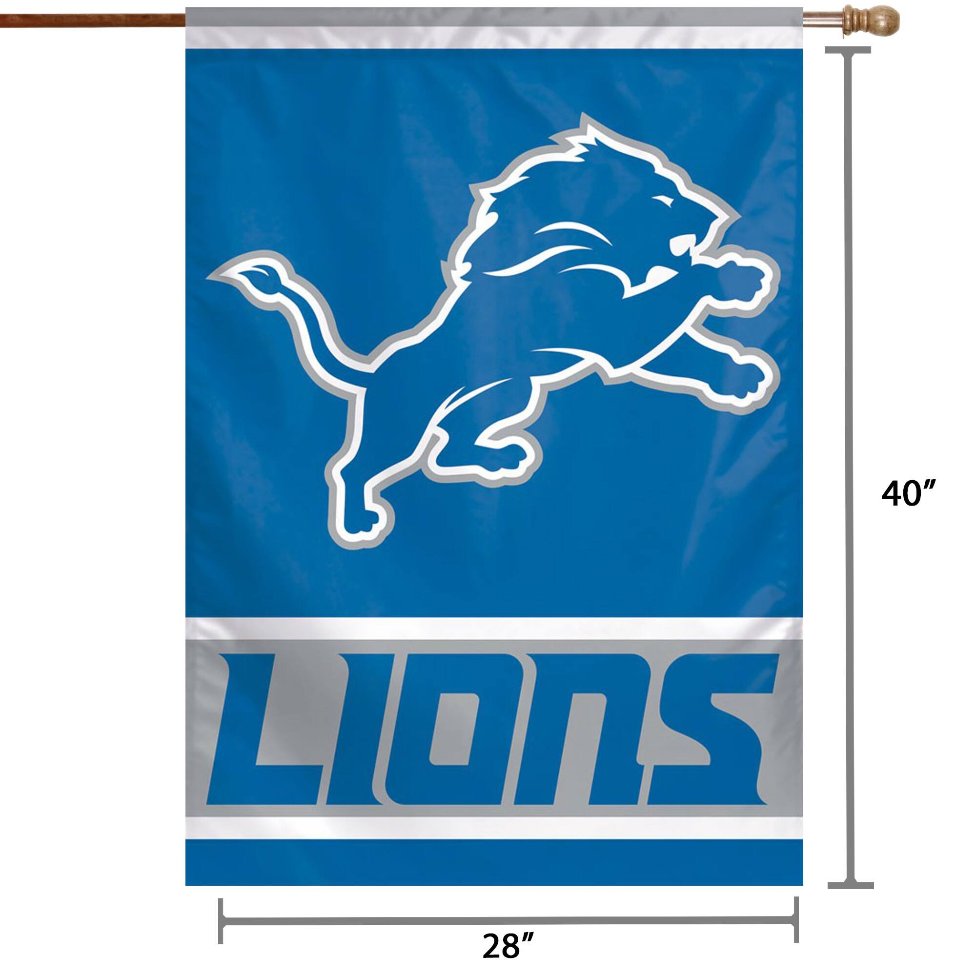 40"  
LIONS  
28"