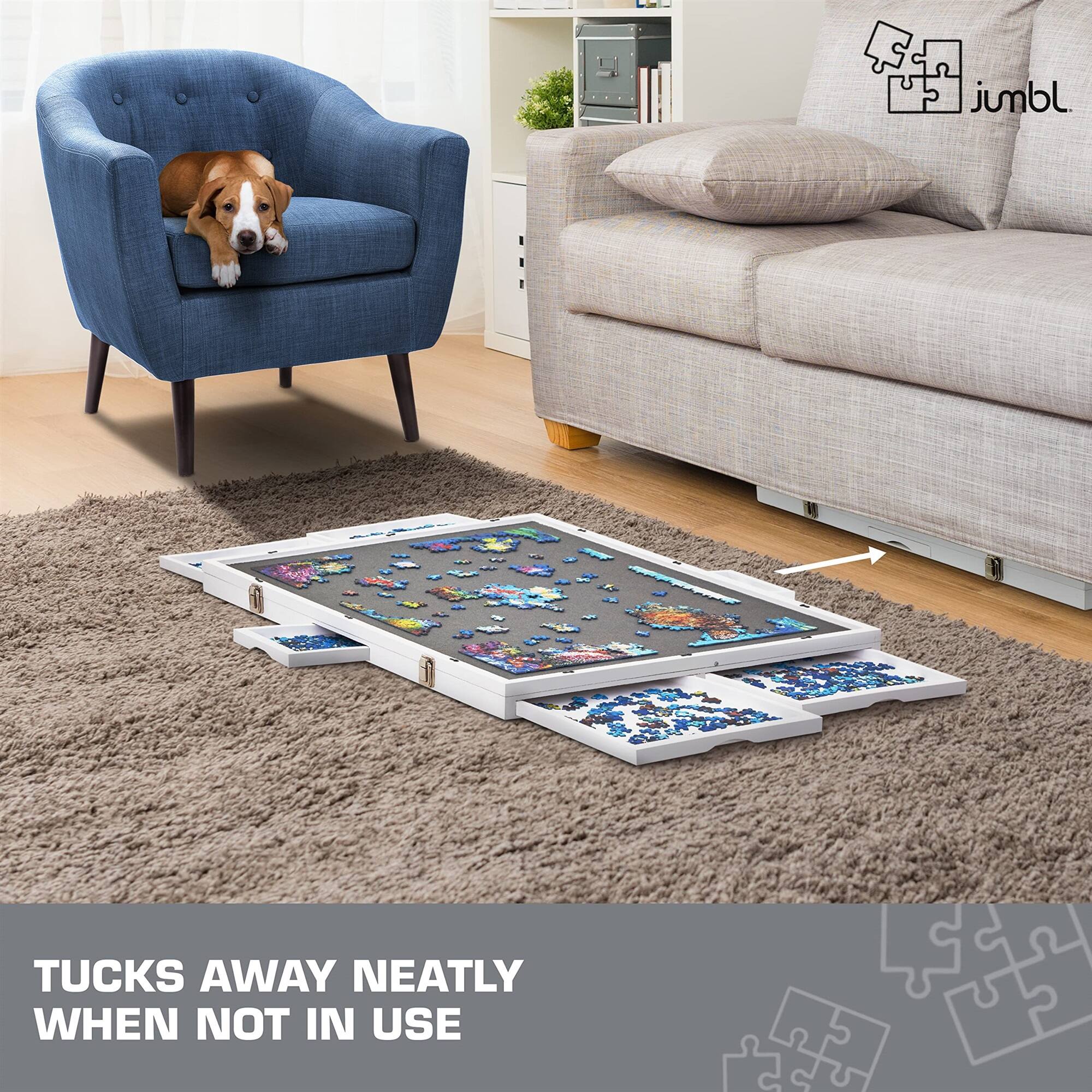 jumbl TUCKS AWAY NEATLY WHEN NOT IN USE