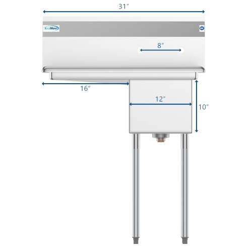 31"  
KcolMore  
8"  
16"  
12"  
10"