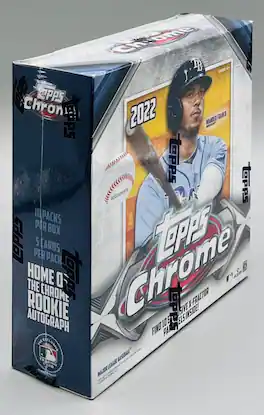 2022 Topps Chrome Baseball Mega Box