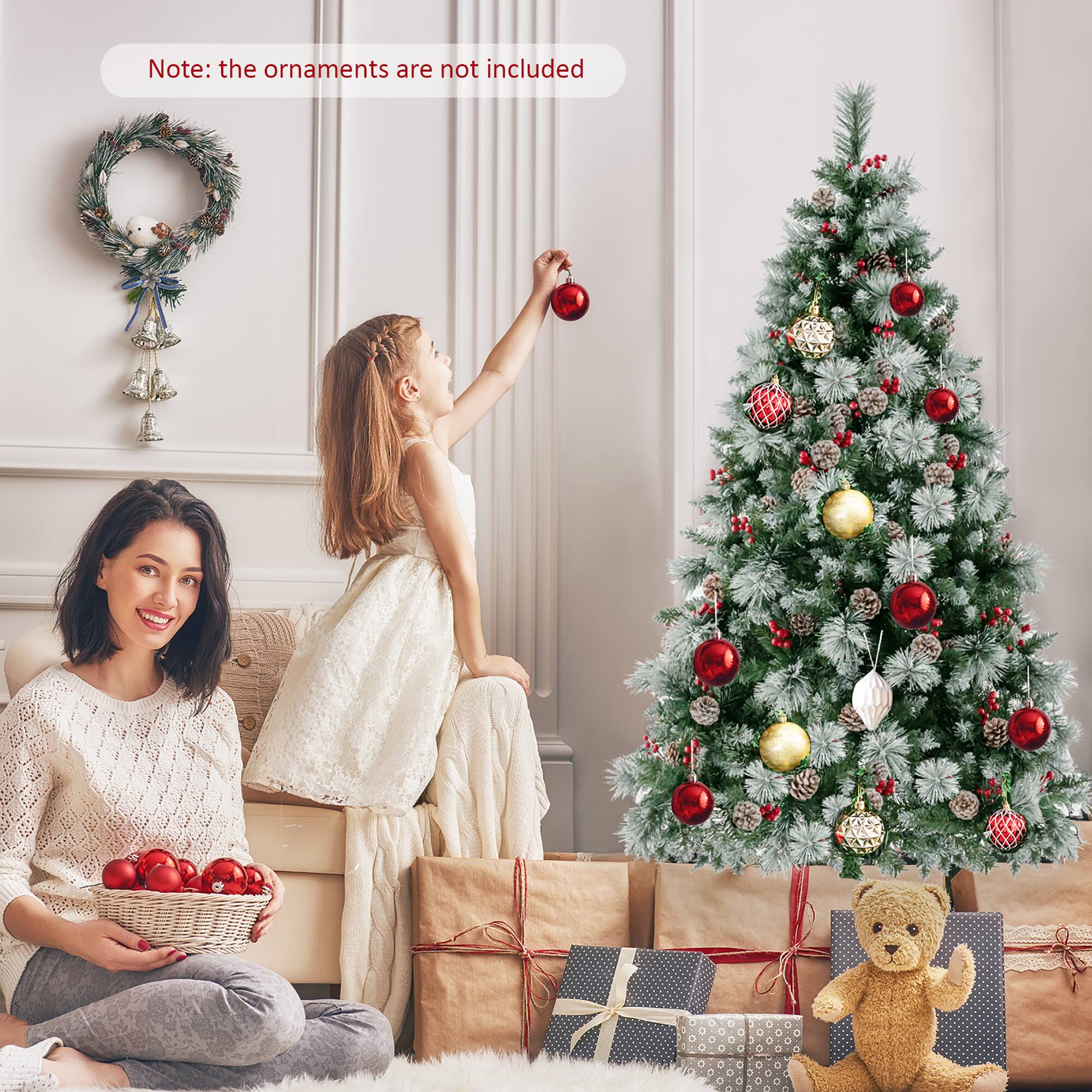 Note: the ornaments are not included