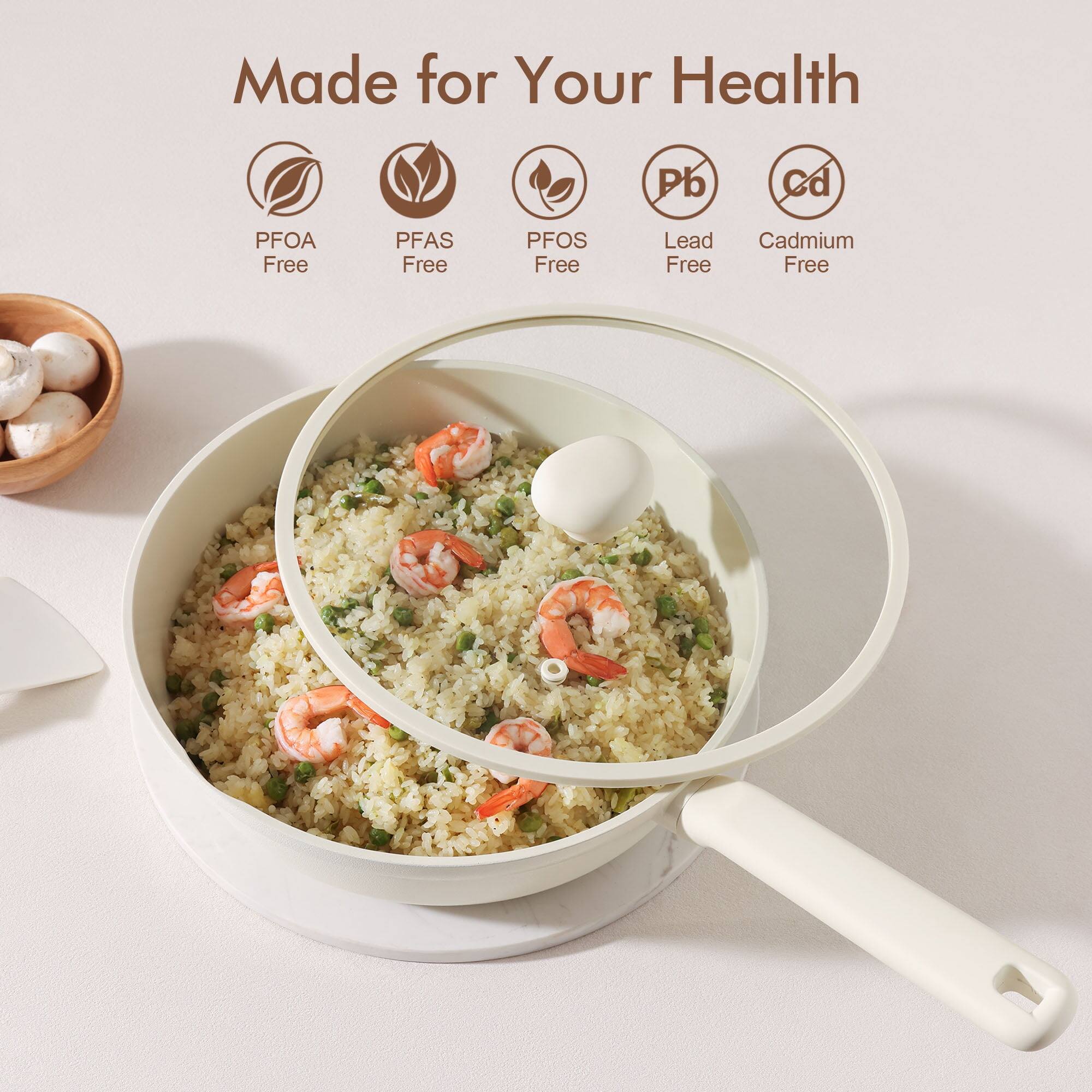 Made for Your Health

PFOA Free  
PFAS Free  
PFOS Free  
Lead Free  
Cadmium Free