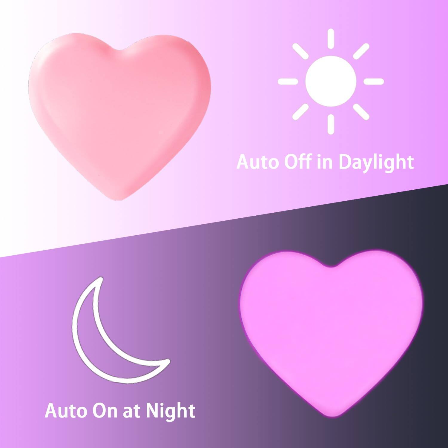 Auto Off in Daylight  
Auto On at Night