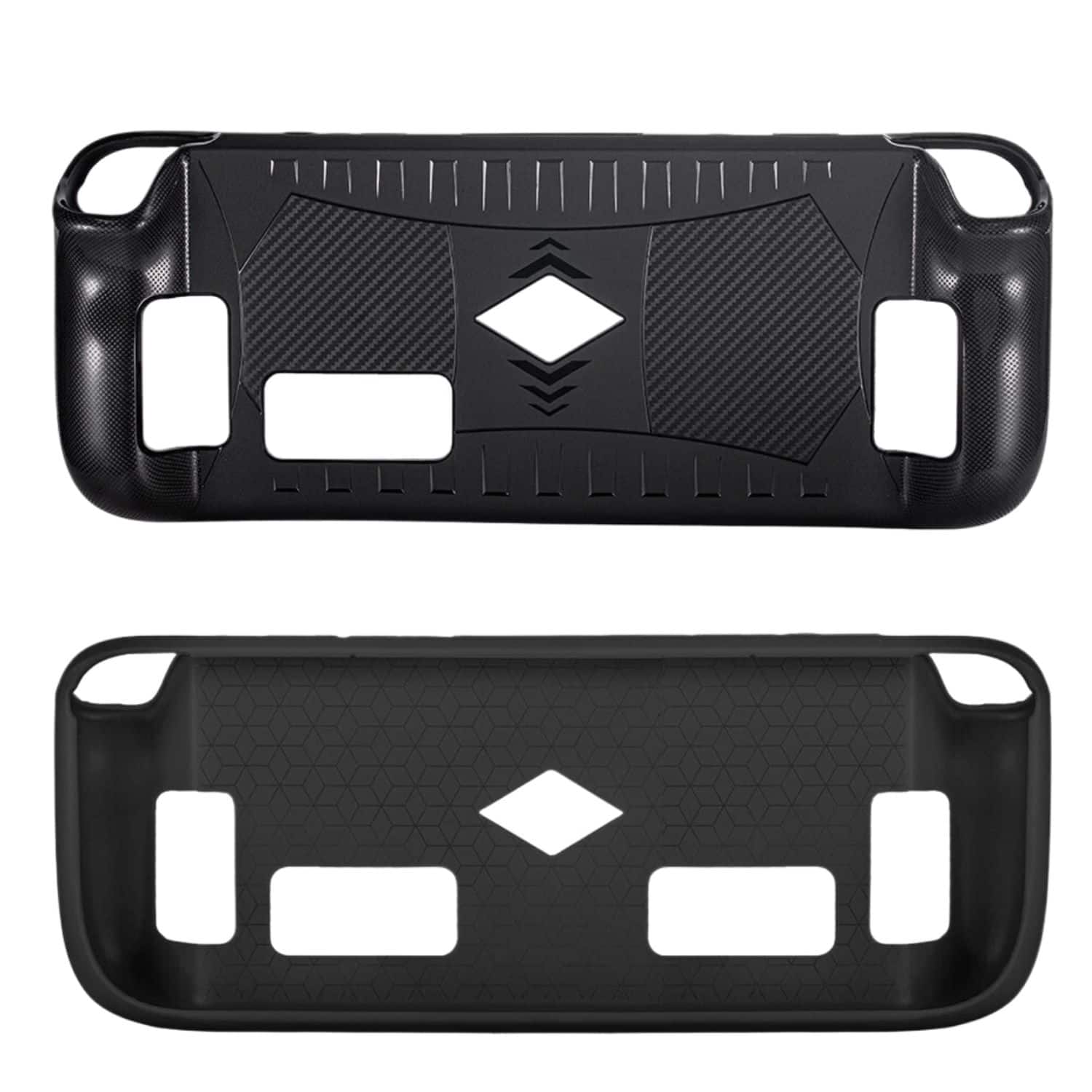 Stock Preferred - TPU Protective Case – Soft Shockproof Anti-Fingerprint Cover Shell (2022 Model) for Steam Deck - Black