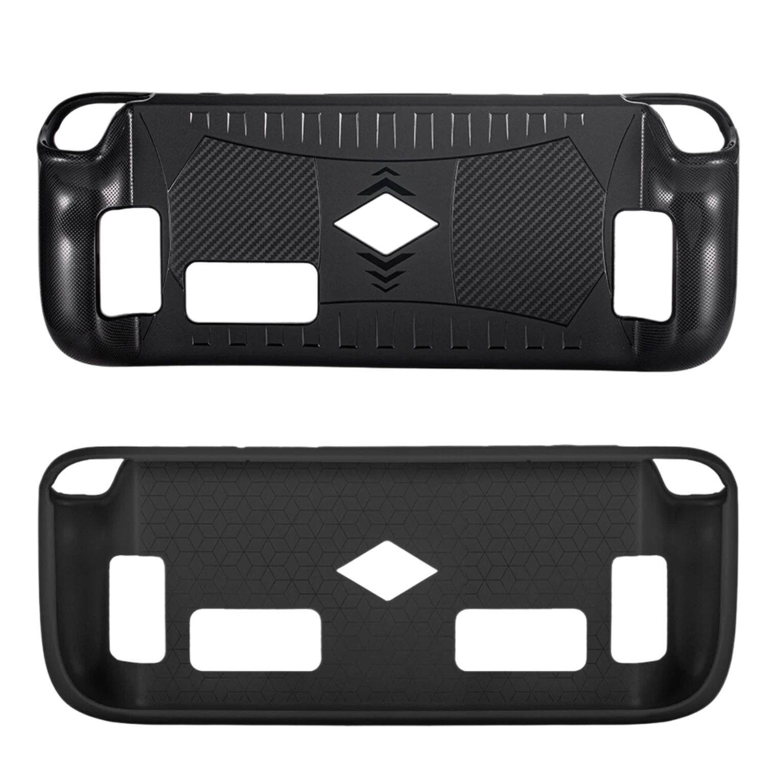 Stock Preferred - TPU Protective Case – Soft Shockproof Anti-Fingerprint Cover Shell (2022 Model) for Steam Deck - Black