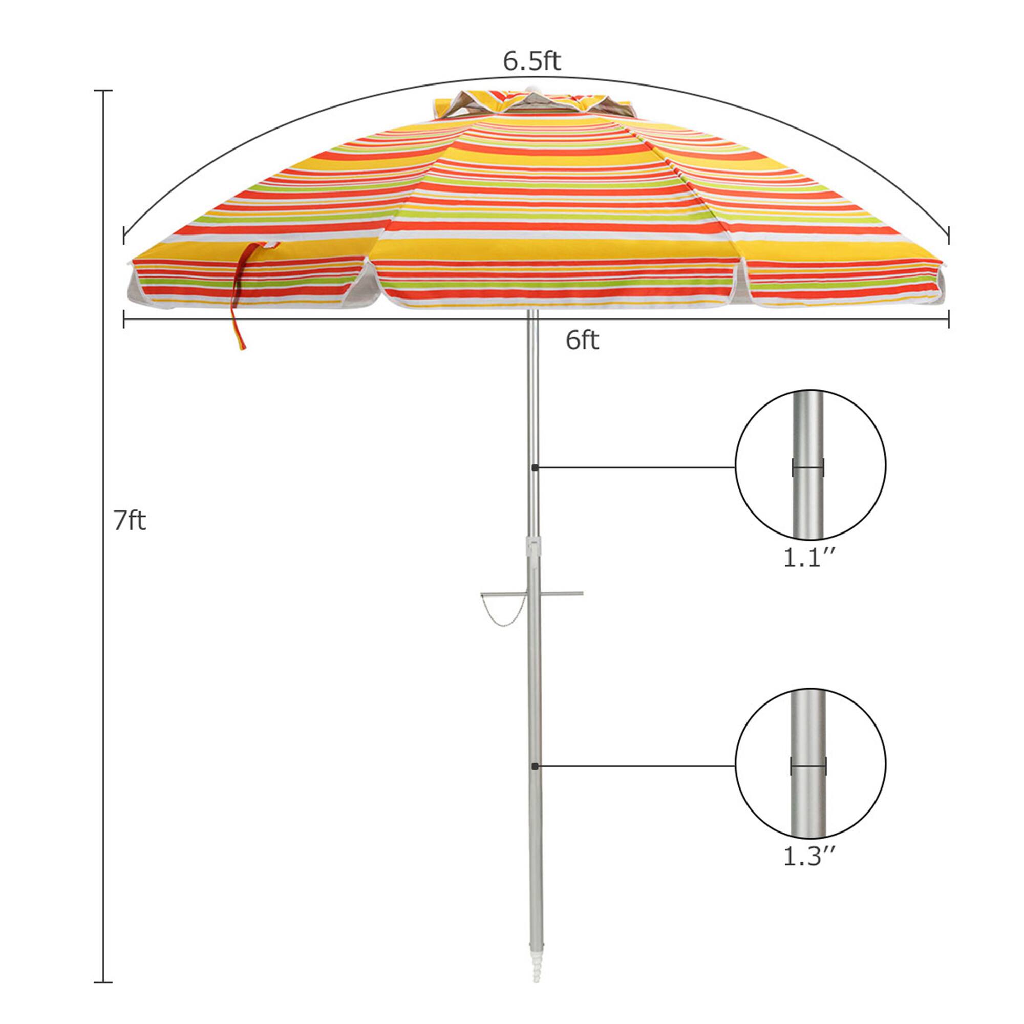 6.5ft 6ft 7ft 1.1" 1.3"