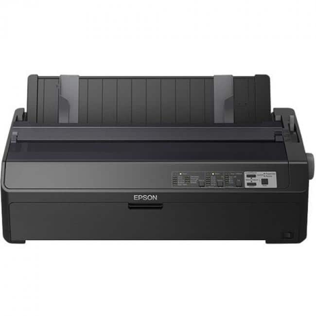 Epson - LQ-2090II 24-pin Dot Matrix Printer - Monochrome - Energy Star - 550 cps Mono - 3.90" , 4" Width x 16.50" , 22" - Unknown