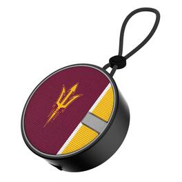 Keyscaper - Arizona State Sun Devils Logo Waterproof Bluetooth Speaker - Multicolor