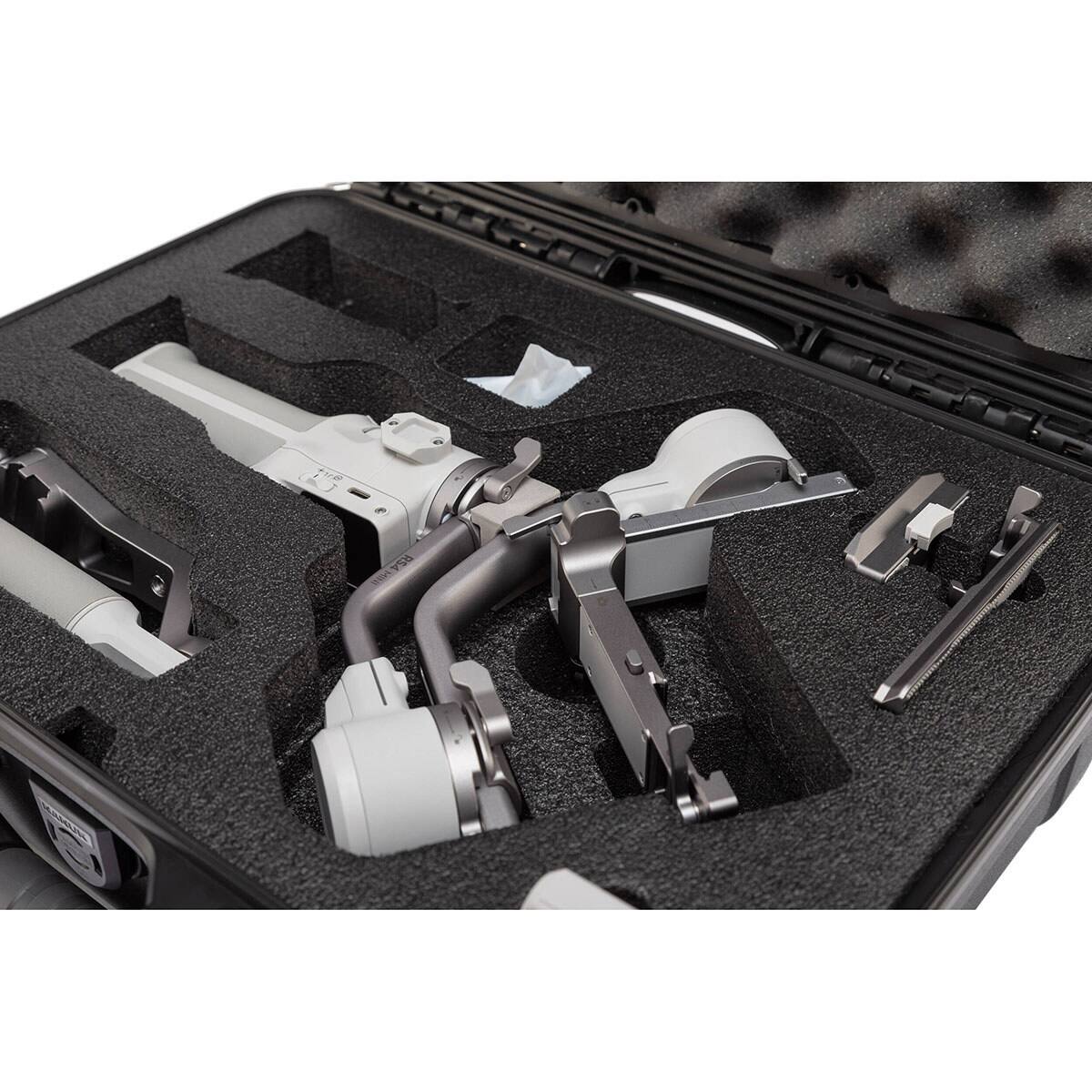 Alt View 6. NANUK - Nanuk 920 Waterproof Hard Case w/Foam for DJI RS 4 Mini Creator Combo,Black.