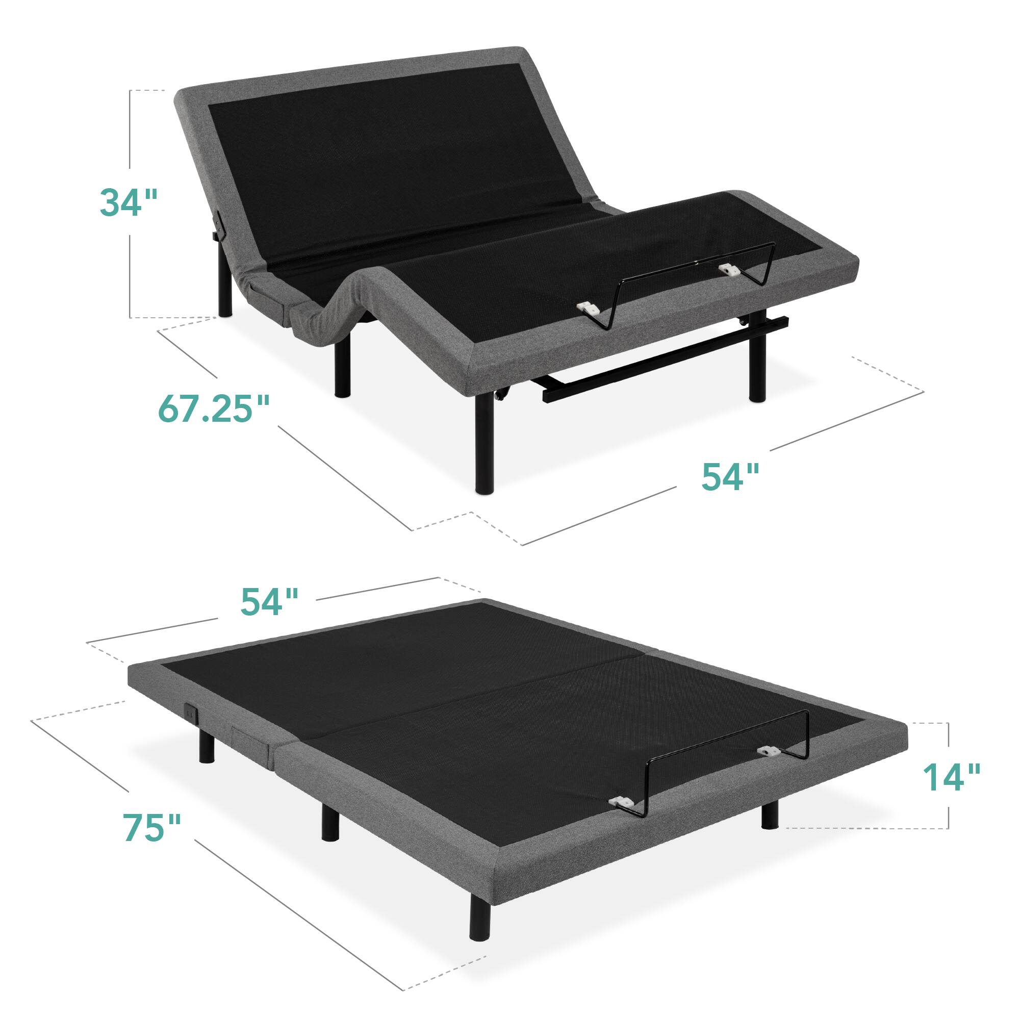 34" 67.25" 54" 54" 75" 14"