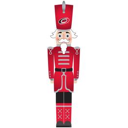 Fan Creations - Carolina Hurricanes 46" Nutcracker Leaner - Multicolor