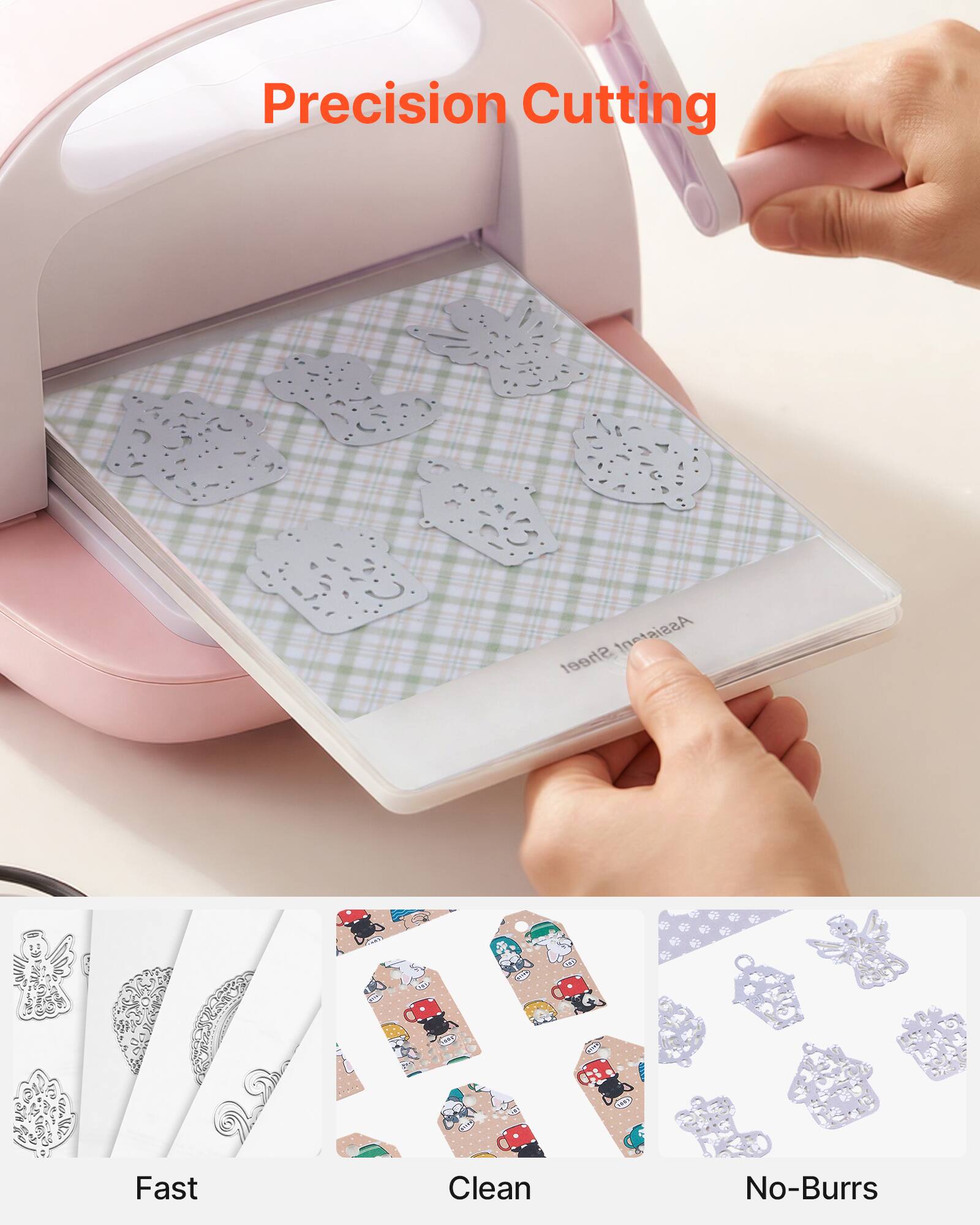 Precision Cutting Assistant Sheet Fast Clean No-Burrs