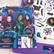 Disney Descendants 3 Mal and Evie Fashion Design Sketchbook with 65 Stickers.